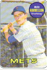 1969 Topps Baseball Cards      456     Bud Harrelson